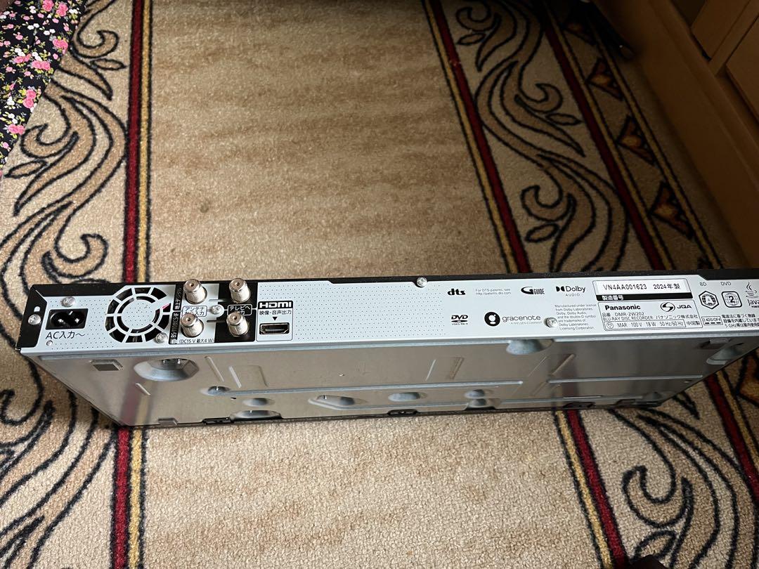 Panasonic DMR-2W202 Blu-rayレコーダー