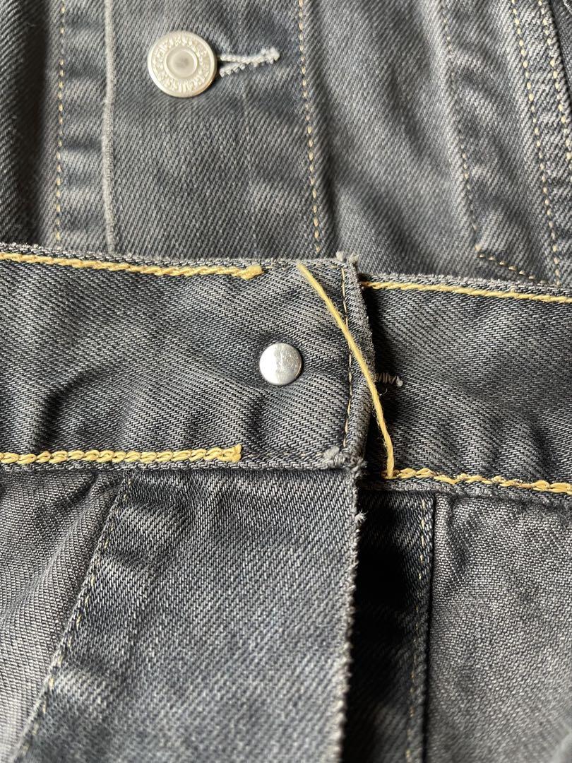 Levi's ブラック デニムジャケット　黒　70500