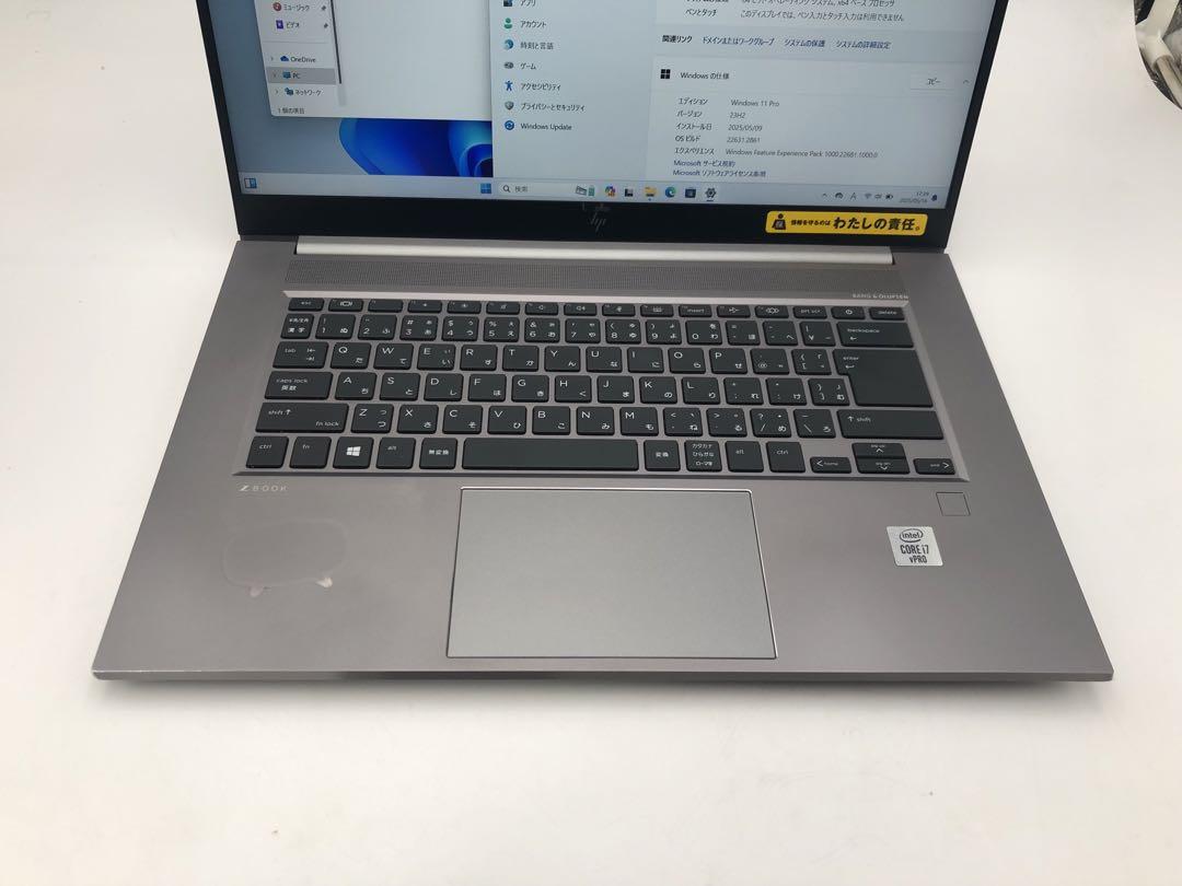 hp ZBook Studio G7 Core i7 10850H