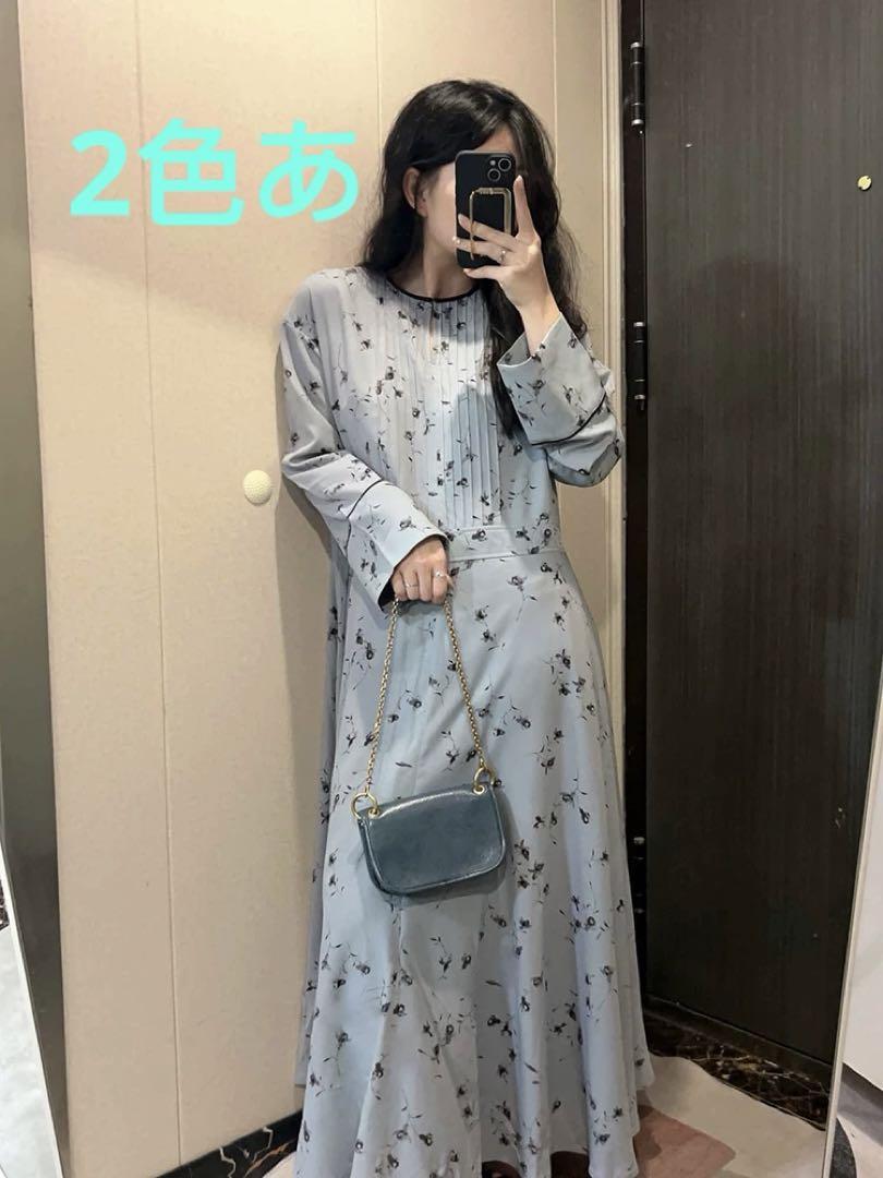 clane DRESS FLOWER PIN TUCK ONE PIECE ② CLANE（クラネ）の「DRESS FLOWER PIN TUCK ONE PIECE
