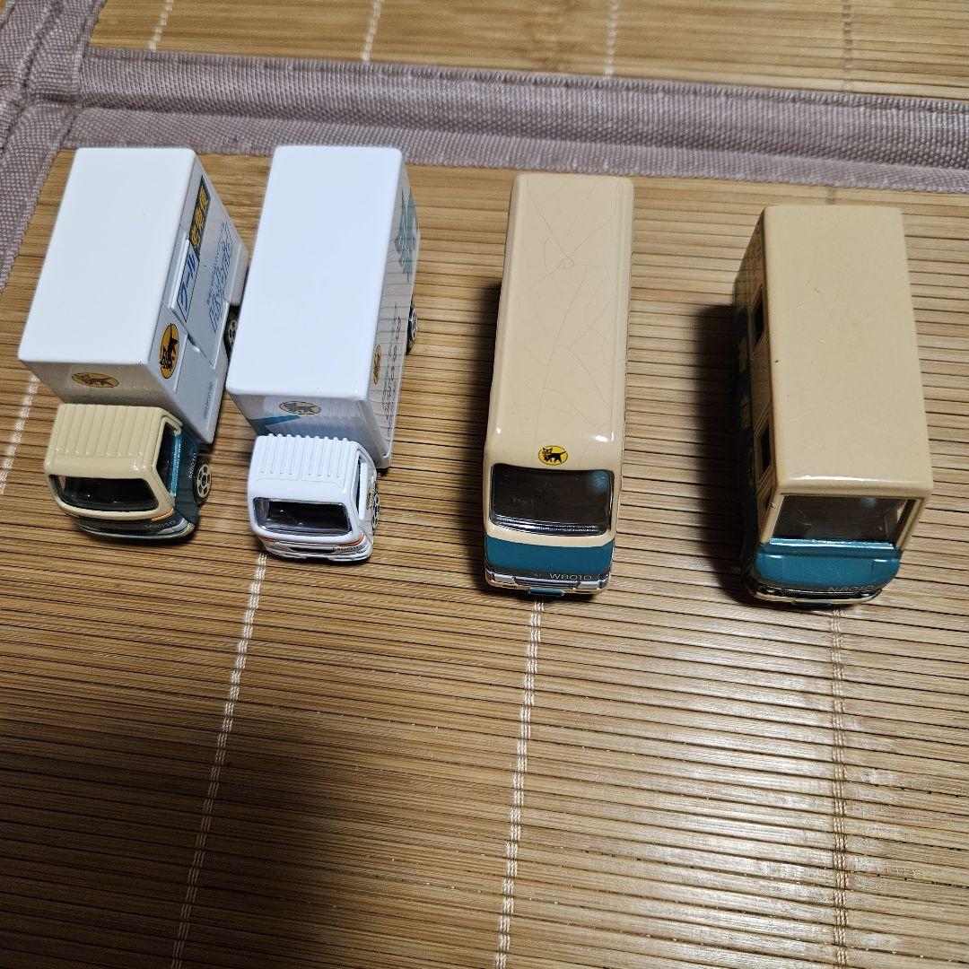 クロネコヤマト　非売品　ミニカー バッチ　箱 ☆未使用品 クロネコヤマト運輸 ミニカー3種類 全7台セット(印鑑