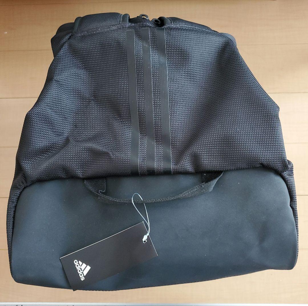 ✨️新品・未使用✨️ アディダス シューズ可能 3WAYバッグ