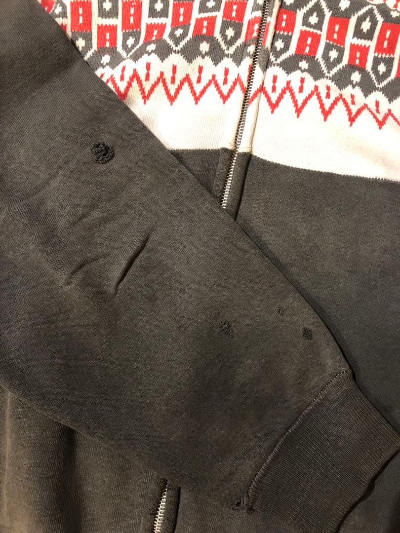 ⭐︎Special 60s 雪柄　スノーフレーク　ブラック　スウェット