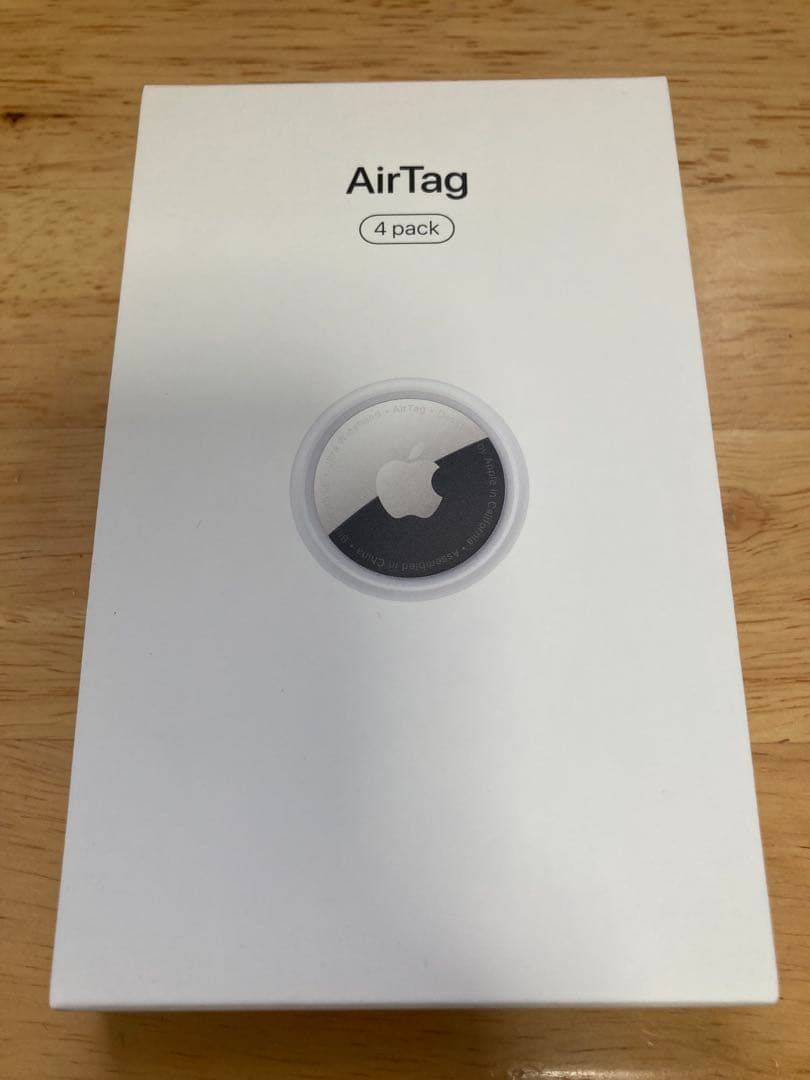 新品未開封 Apple AirTag 本体 4個入り