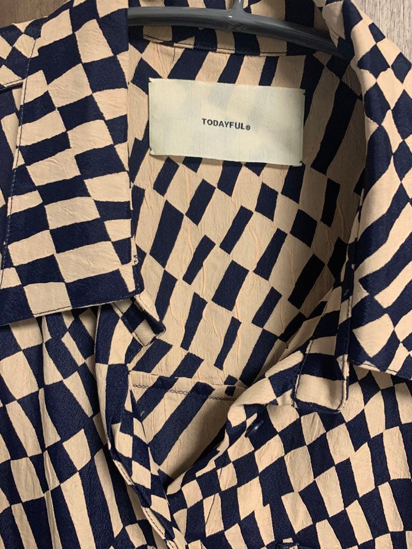 m*♡様 TODAYFUL Geometric Over Shirts TODAYFUL Geometric Over Shirts ジオメトリックオーバーシャツ