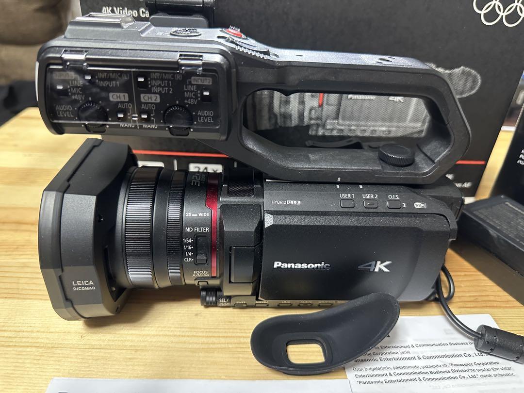 【開封のみ】PanasonicビデオカメラHC-X1500-K+VW-HU1-K