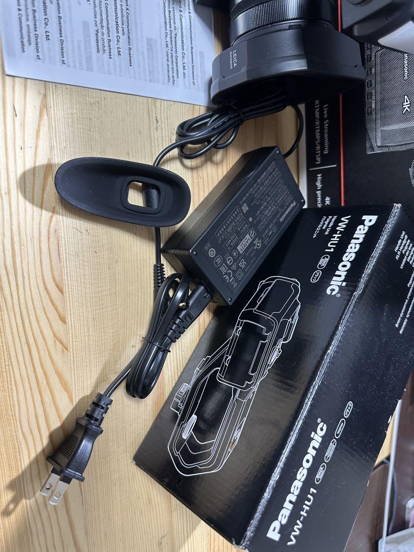 【開封のみ】PanasonicビデオカメラHC-X1500-K+VW-HU1-K