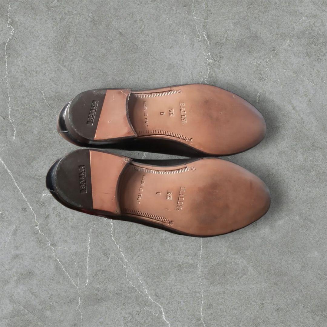 BALLY ブラックレザー タッセルローファー 美品