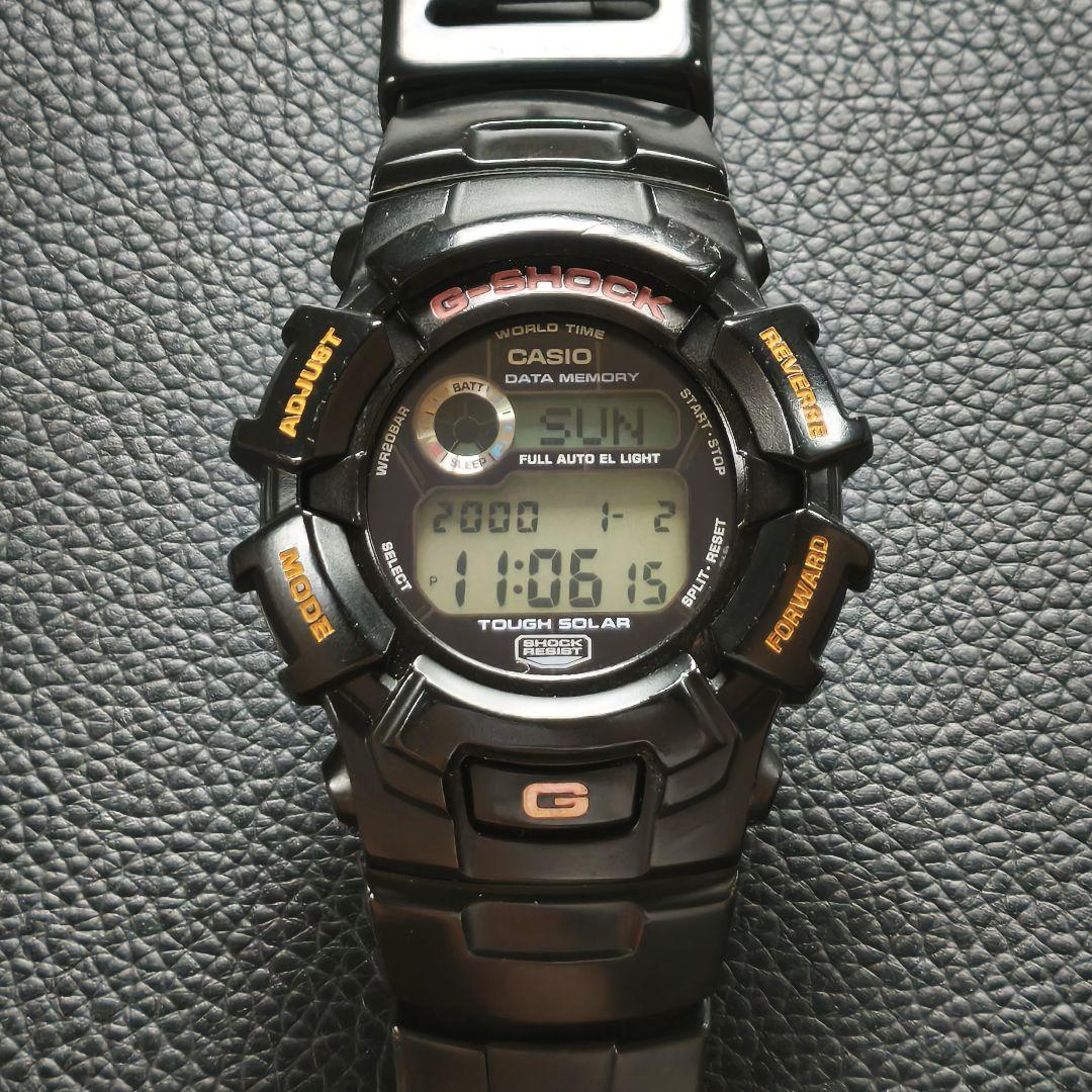 美品】CASIO G-SHOCK G-2300 タフソーラー ブラック - メルカリ