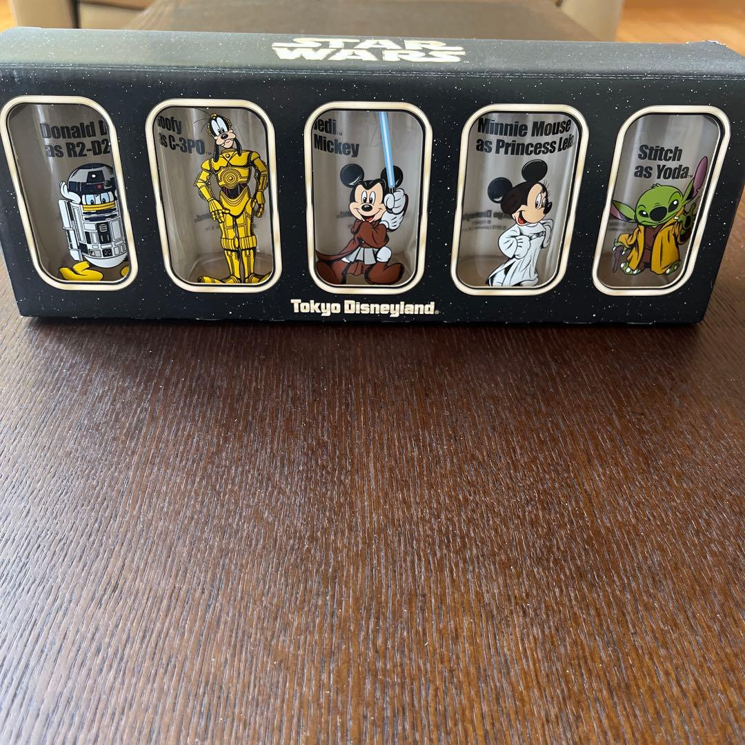【未使用】ディズニーランド スターウォーズ グラスセットマグカップ・食器