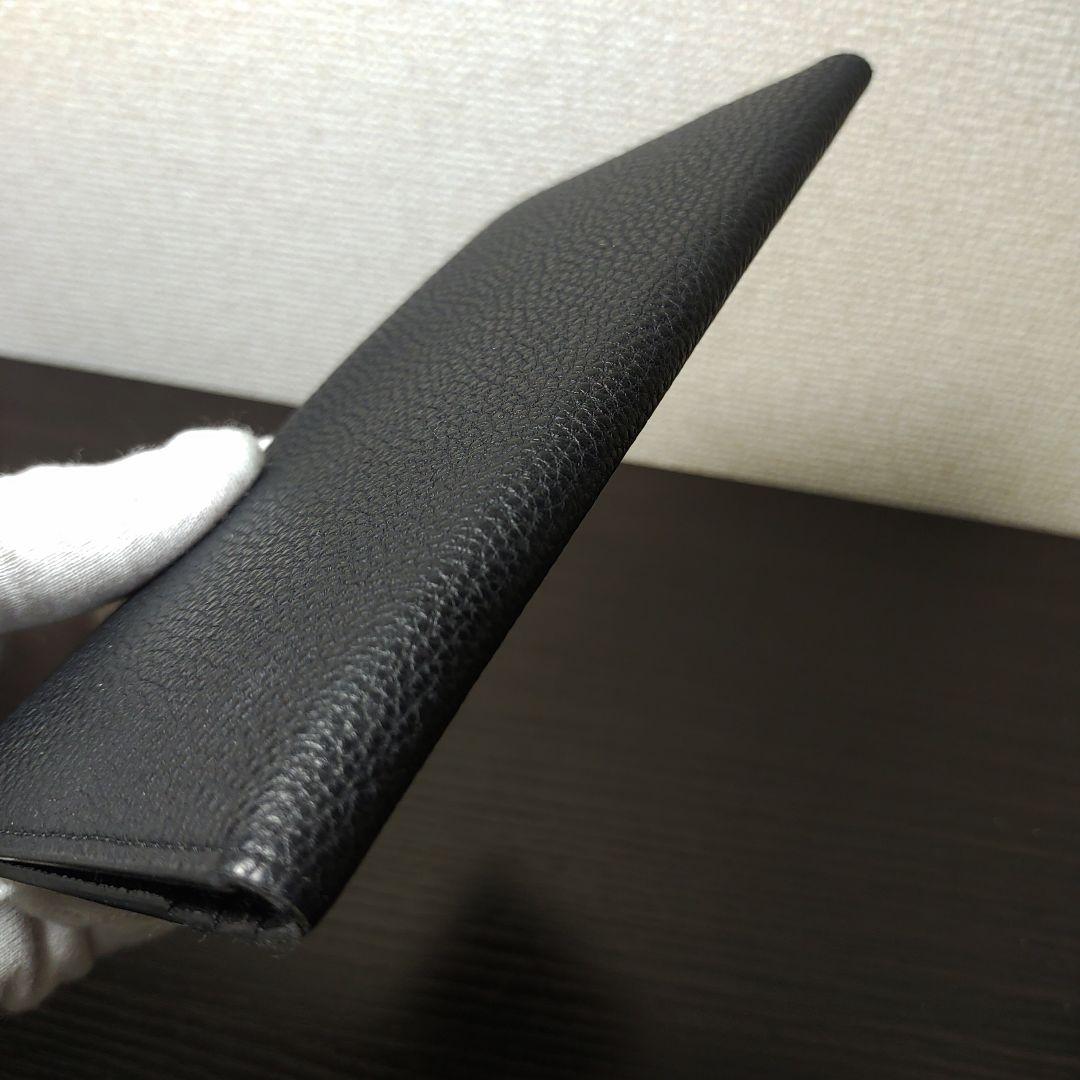 ボナベンチュラ　長財布　二つ折り　シュリンクレザー