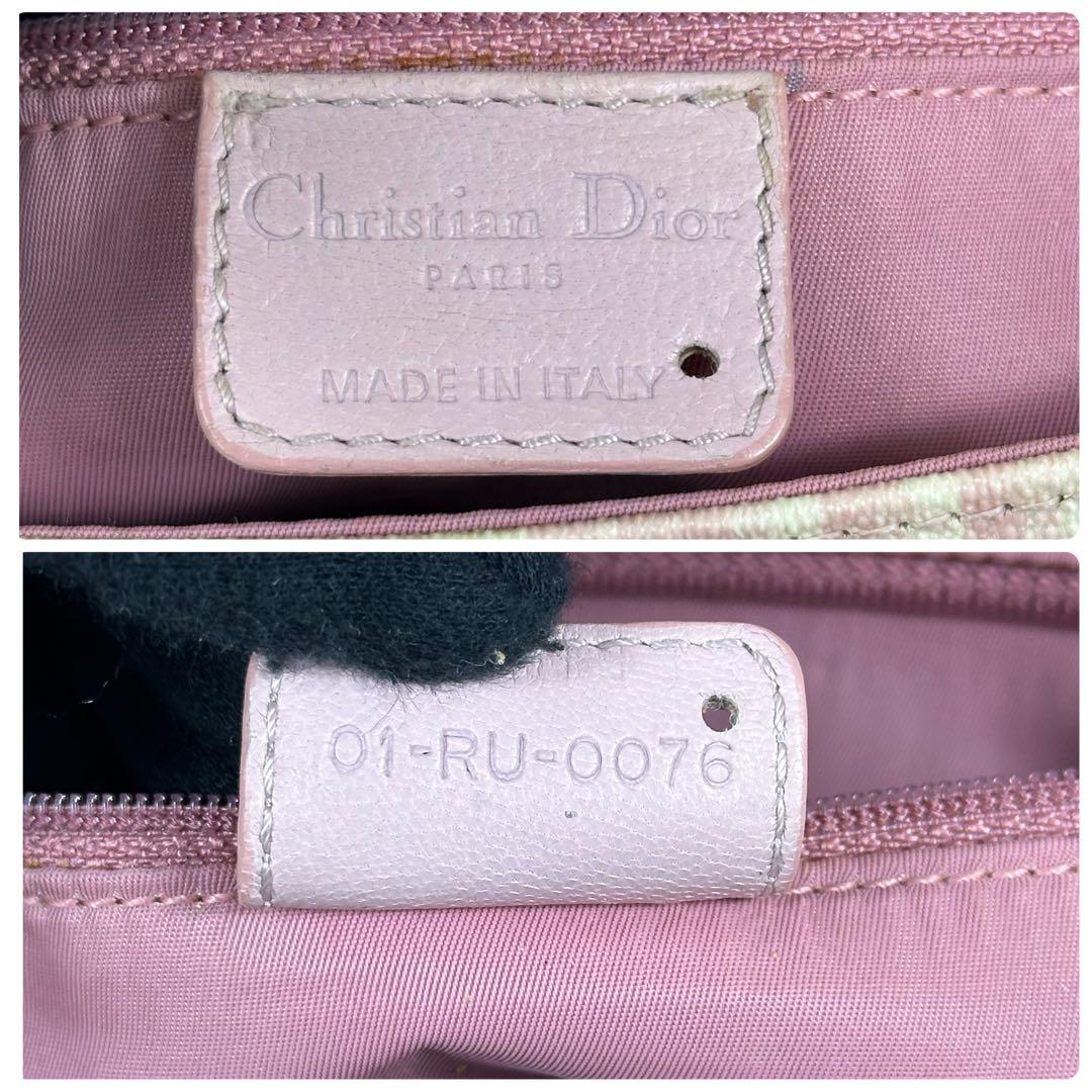 Christian Dior ロマンティック ハンドバッグ ピンク レザー Christian Dior ロマンティック ハンドバッグ ピンク レザー