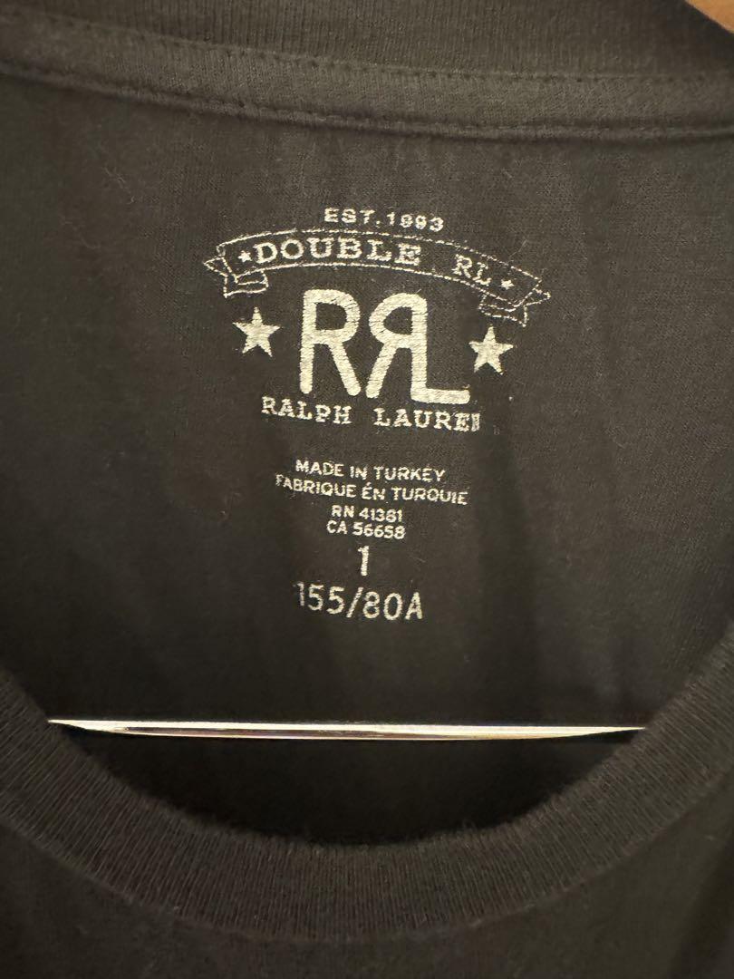 ★早い者勝ち・美品★早い者勝ち　RRL Tシャツ　チャコールグレー　1(xs)