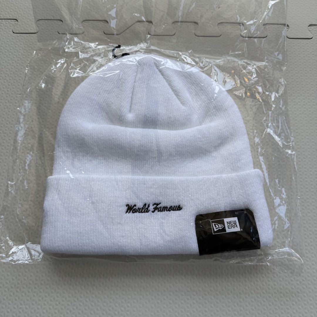 シュプリーム SUPREME 23AW BOX LOGO ニット帽 白