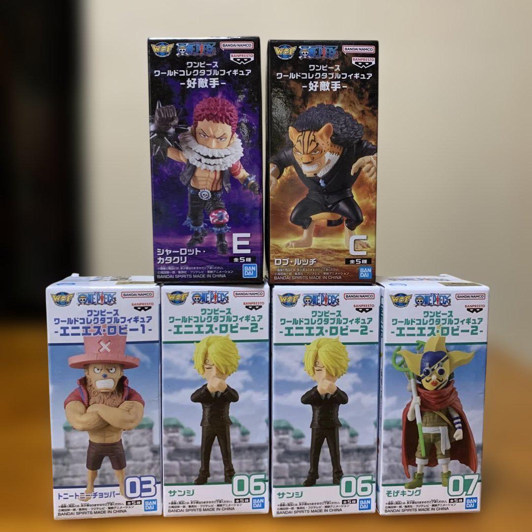 ワンピース ワーコレ 6個セット ワンピース ワーコレ フィギュア6個セット - メルカリ