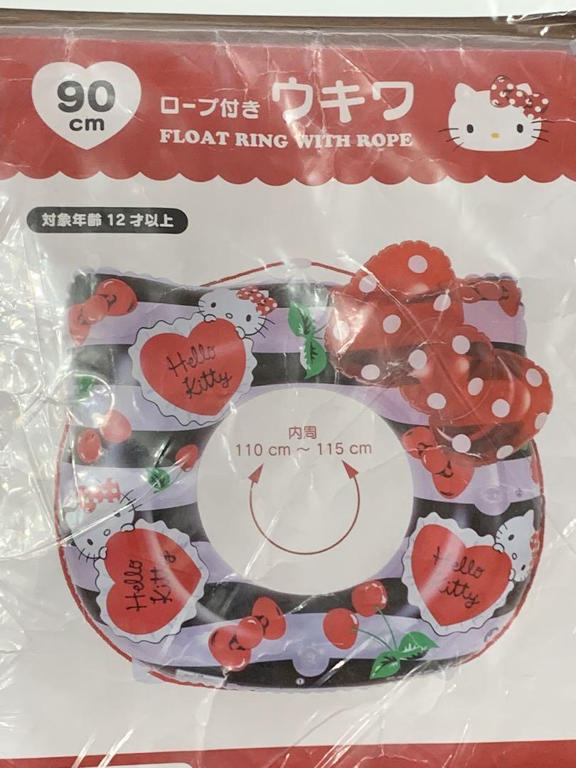 CHAI様専用！ ハローキティ レア ロープ付き 浮き輪 うきわ BIG