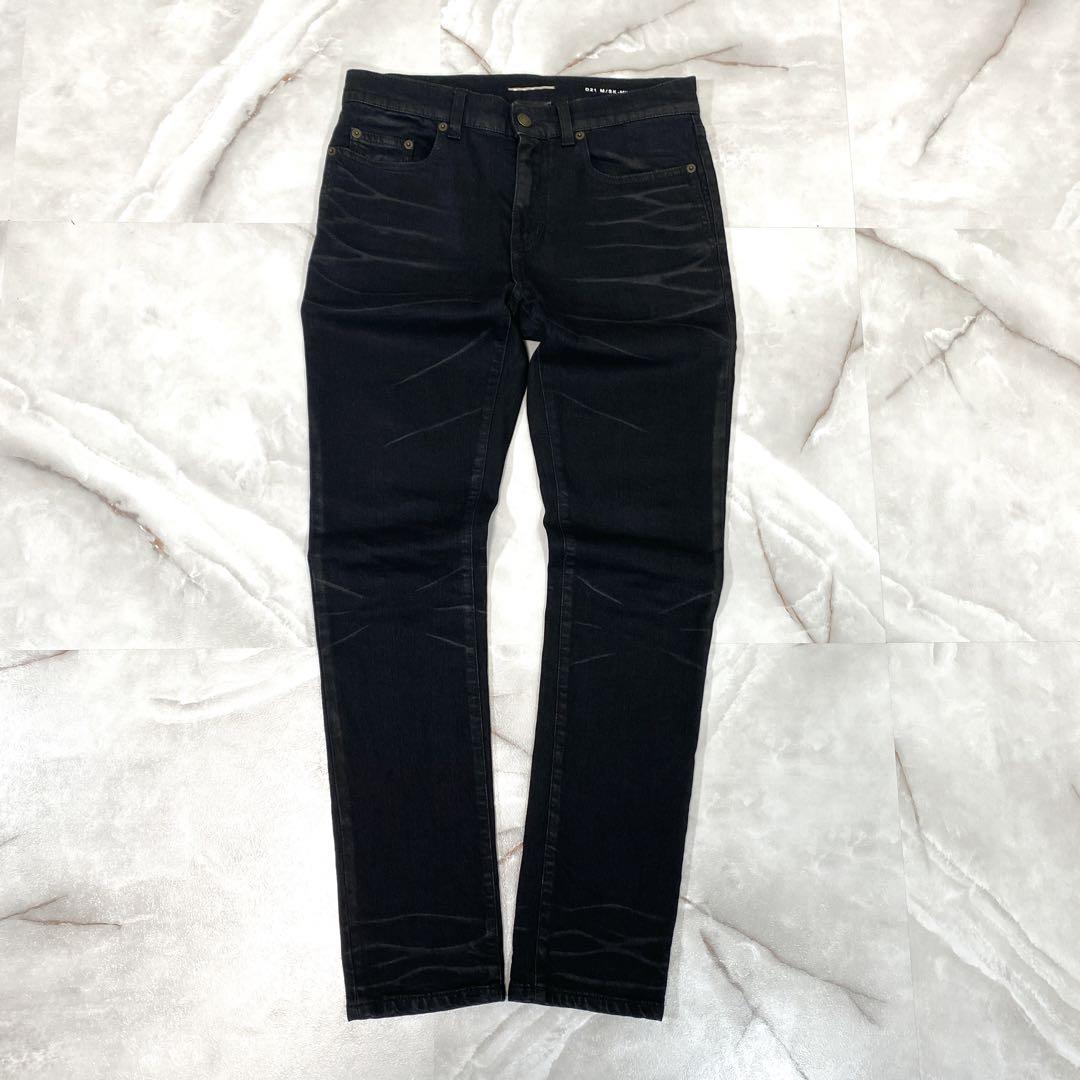 SAINT LAURENT　サンローラン　デニムパンツ　29　ブラック サンローランブラックデニム29