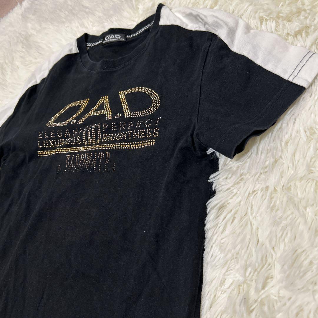 D.A.D y2k ラインストーン Tシャツ 平成ギャル グランジ - メルカリ
