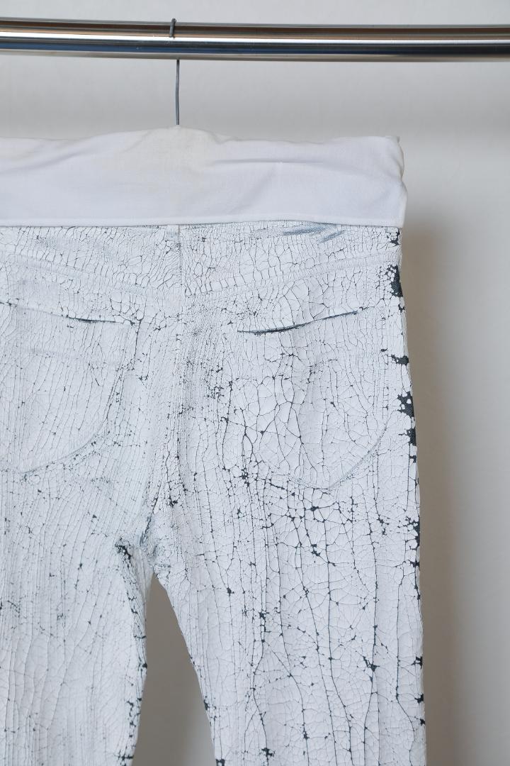 新品 Martin Margiela マルタンマルジェラ ホワイトペンキデニム