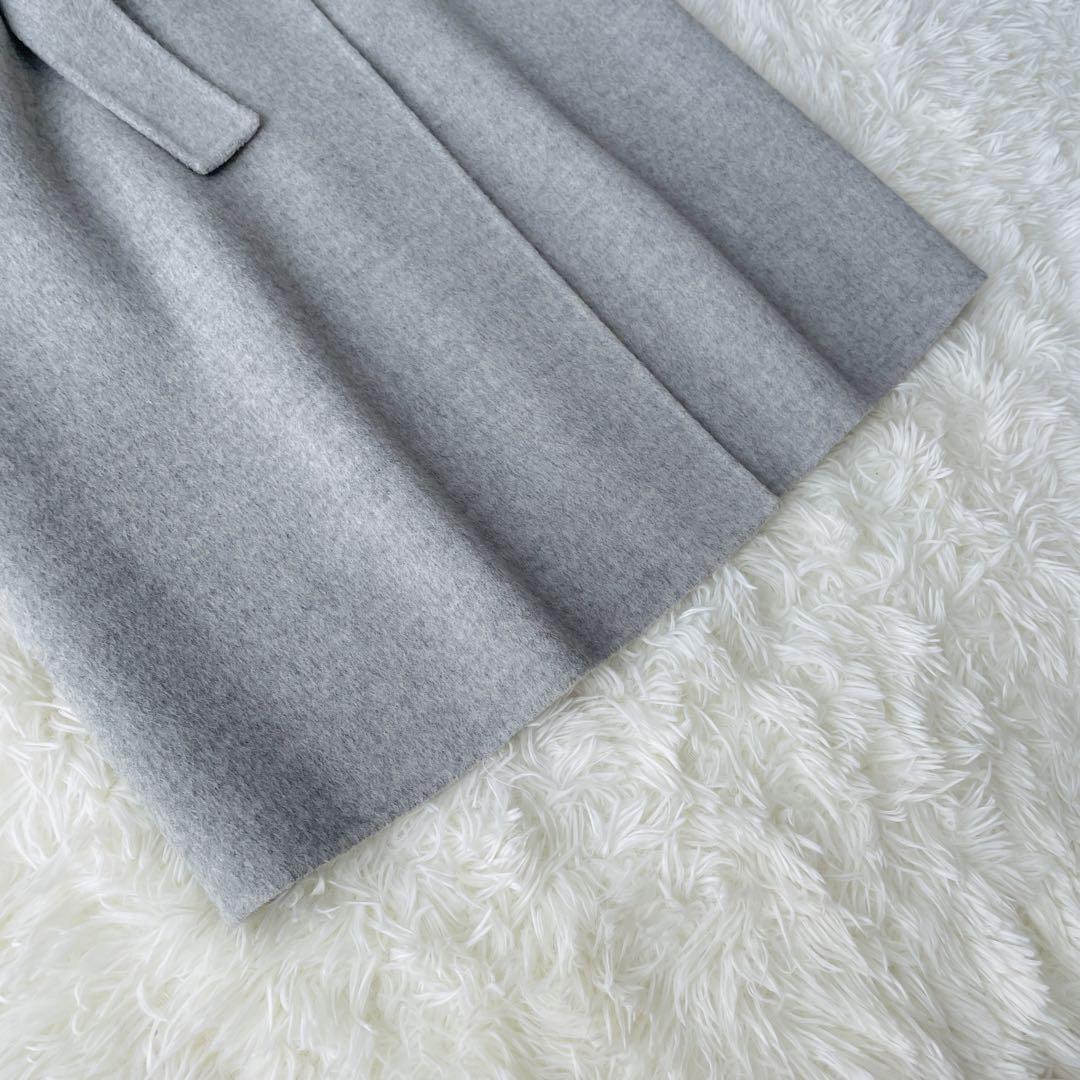 美品✨セオリーNEW DIVIDE LUXE カシミアダブルフェイスロングコート