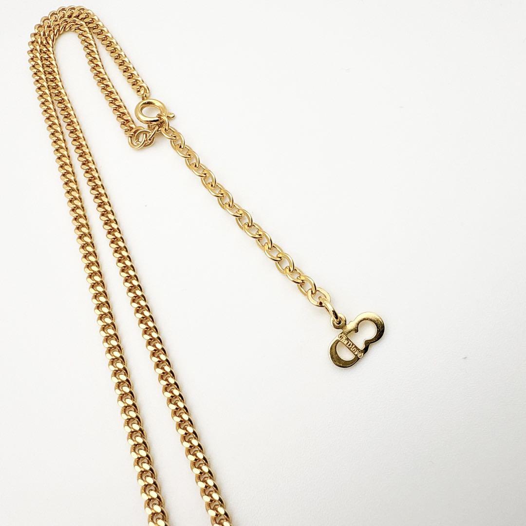 極美品✨ Dior ネックレス CD ロゴ 旧ロゴ 希少 刻印 024 - メルカリ