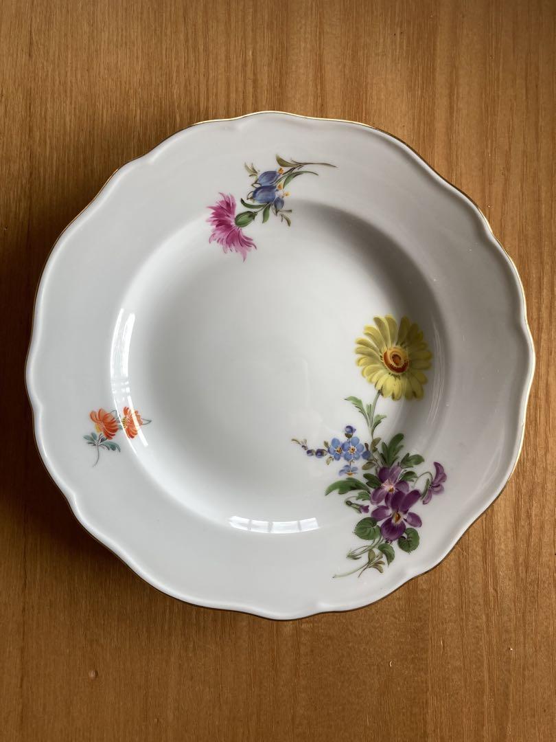 マイセン　３つの花　プレート１６㎝