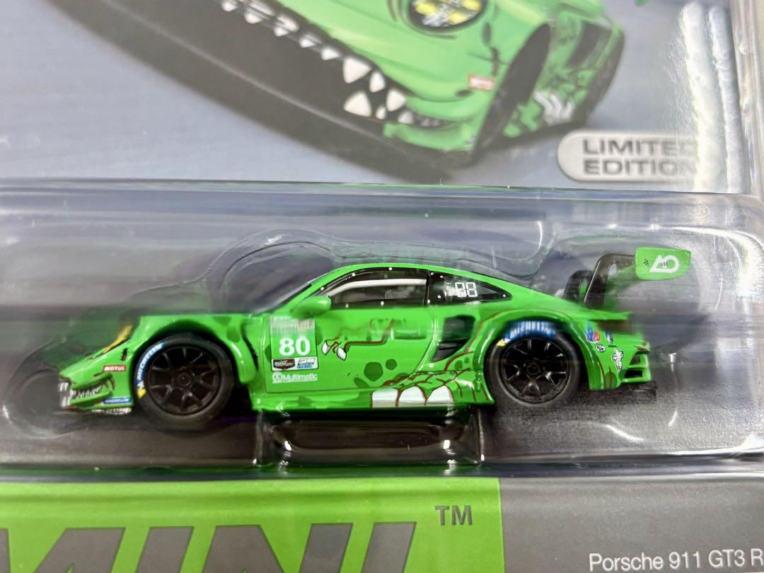 Mijo特注 MINI GT 1/64 ポルシェ 911 GT3R #80