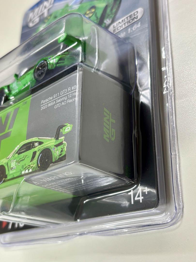 Mijo特注 MINI GT 1/64 ポルシェ 911 GT3R #80