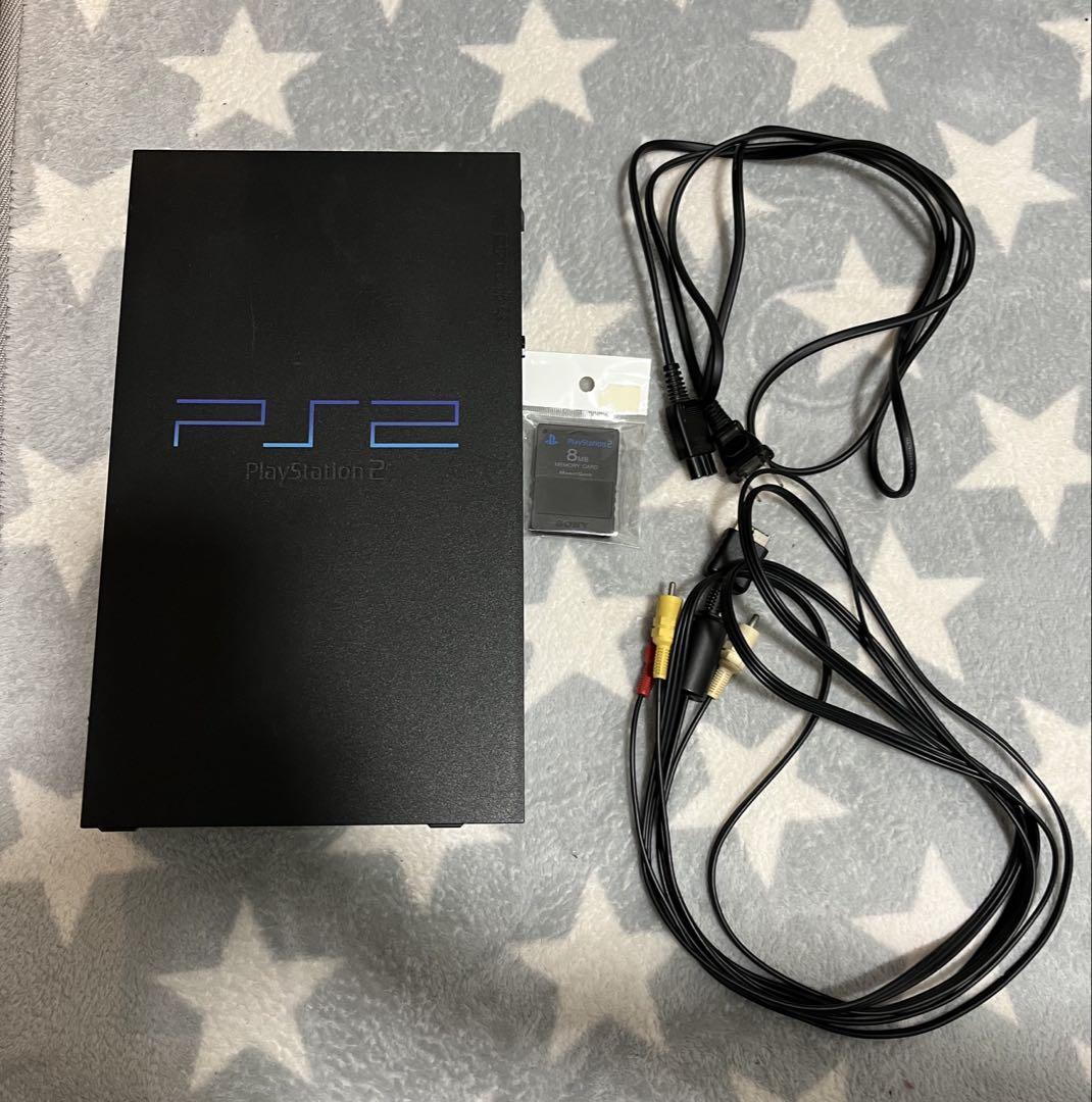 PlayStation 2 本体 AVケーブル メモリーカード付き
