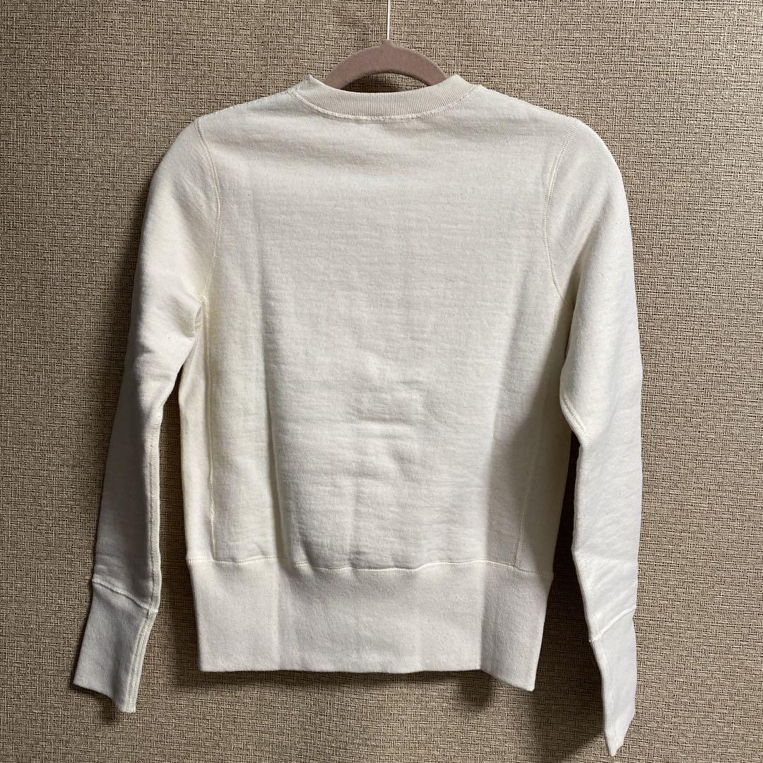 新品　DRESSTERIOR　吊裏毛スウェット　アイボリー　S
