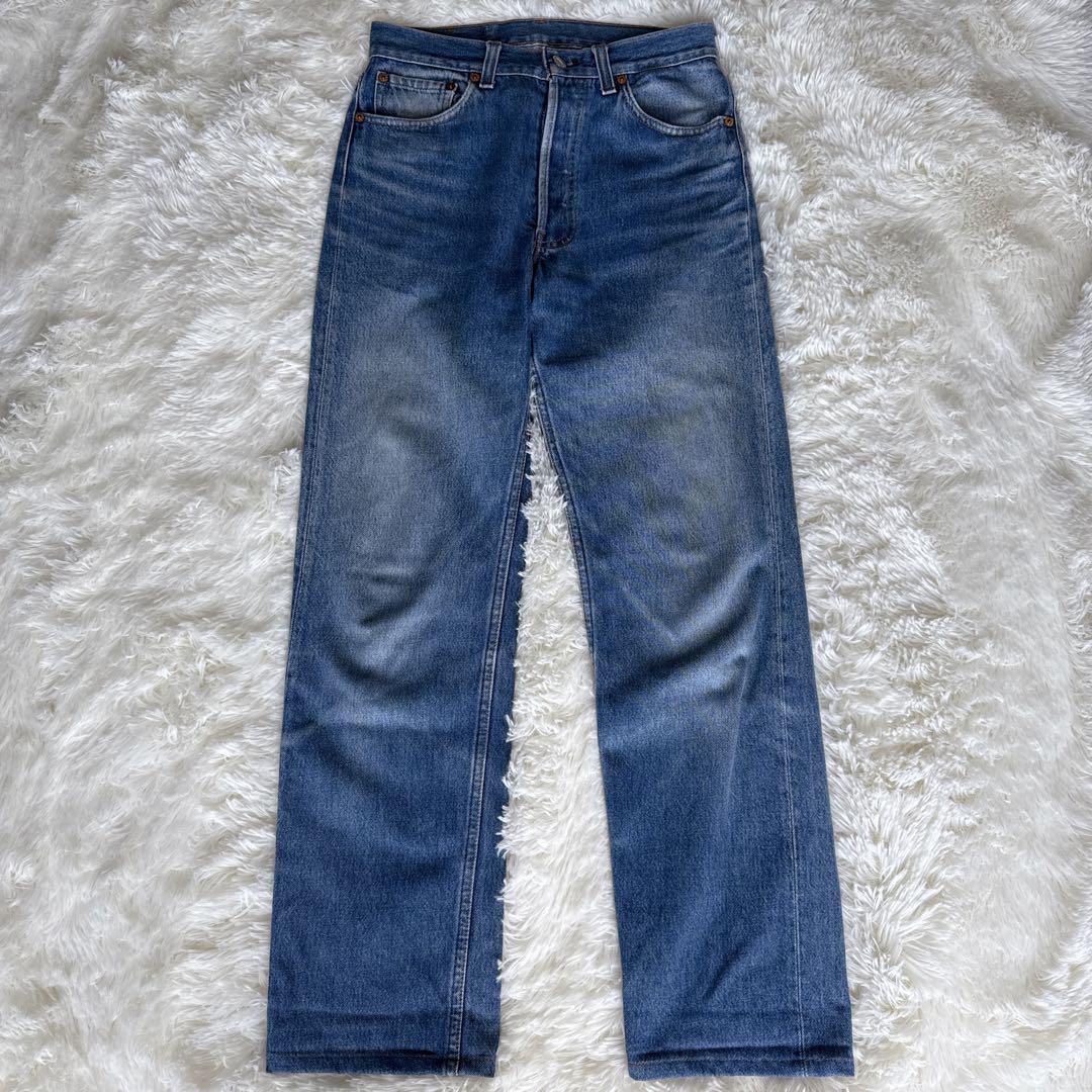 ★【古着】80s 赤文字Levi's501xx 0000 USA製 裏刻印552 80s W30 Levi's 501xx 赤文字 USA製 552 DENIM - メルカリ
