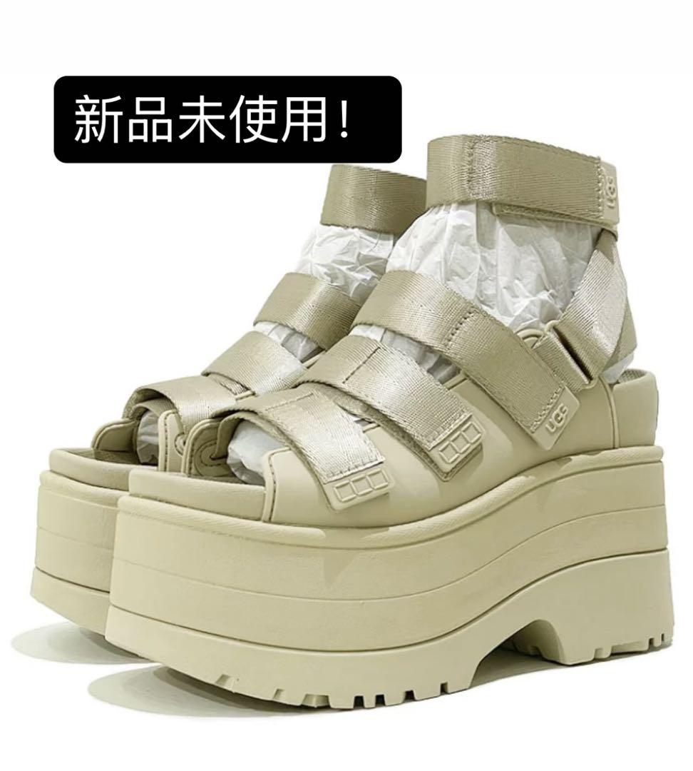 ほぼ新品！UGG ゴールデンライズ　サンダル　ベージュ 22cm