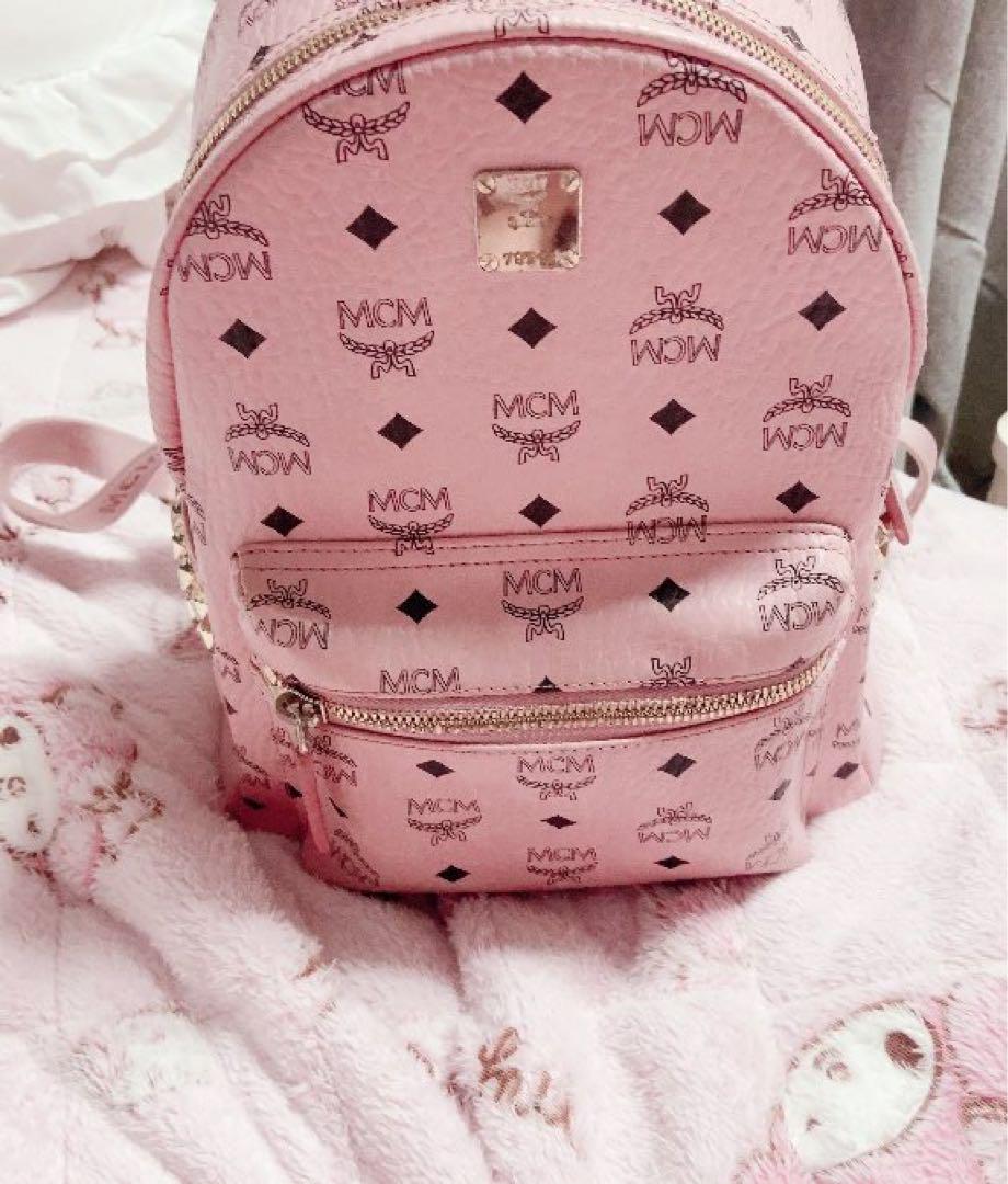 MCMリュック ソフトピンク