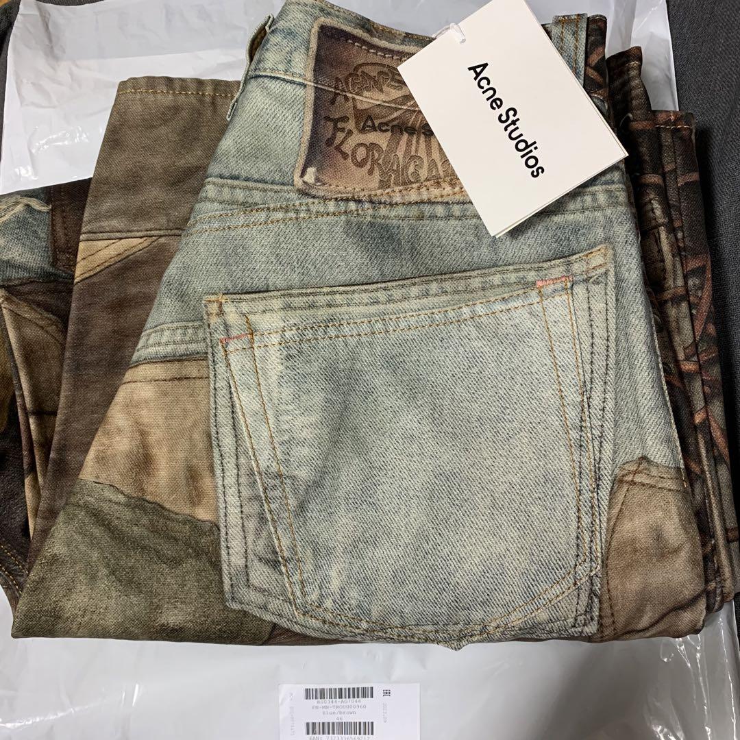 46 ACNE STUDIOS スーパーバギーフィットトラウザーズ 2023M