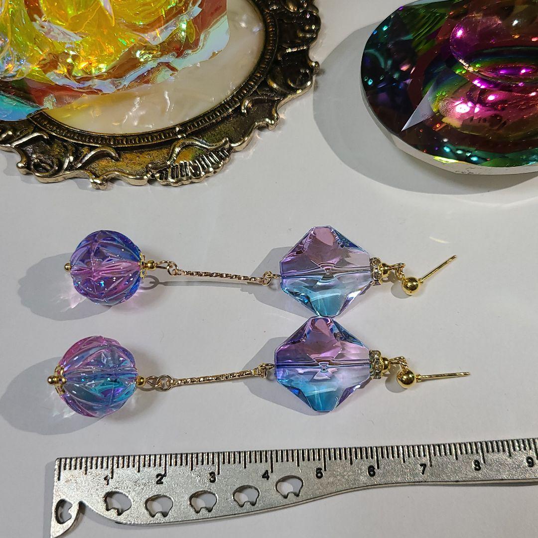 ハンドメイドピアス1598