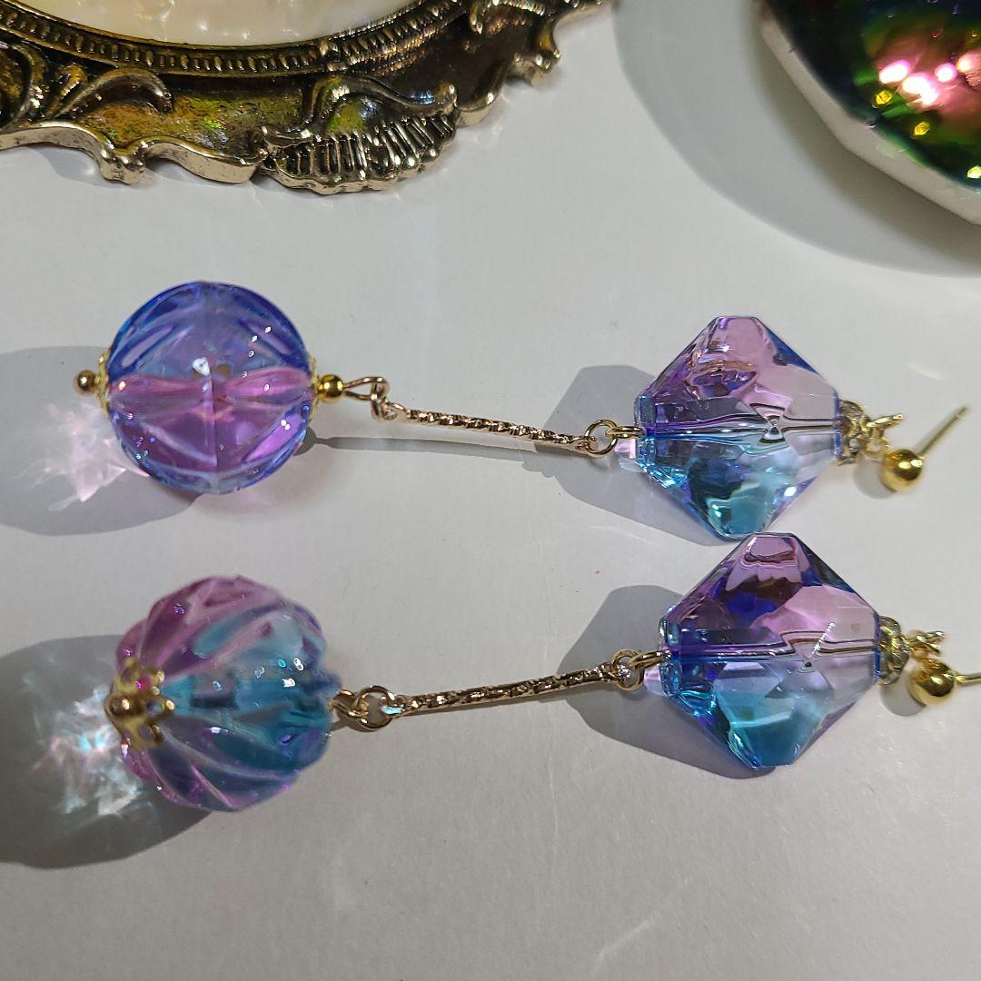ハンドメイドピアス1598