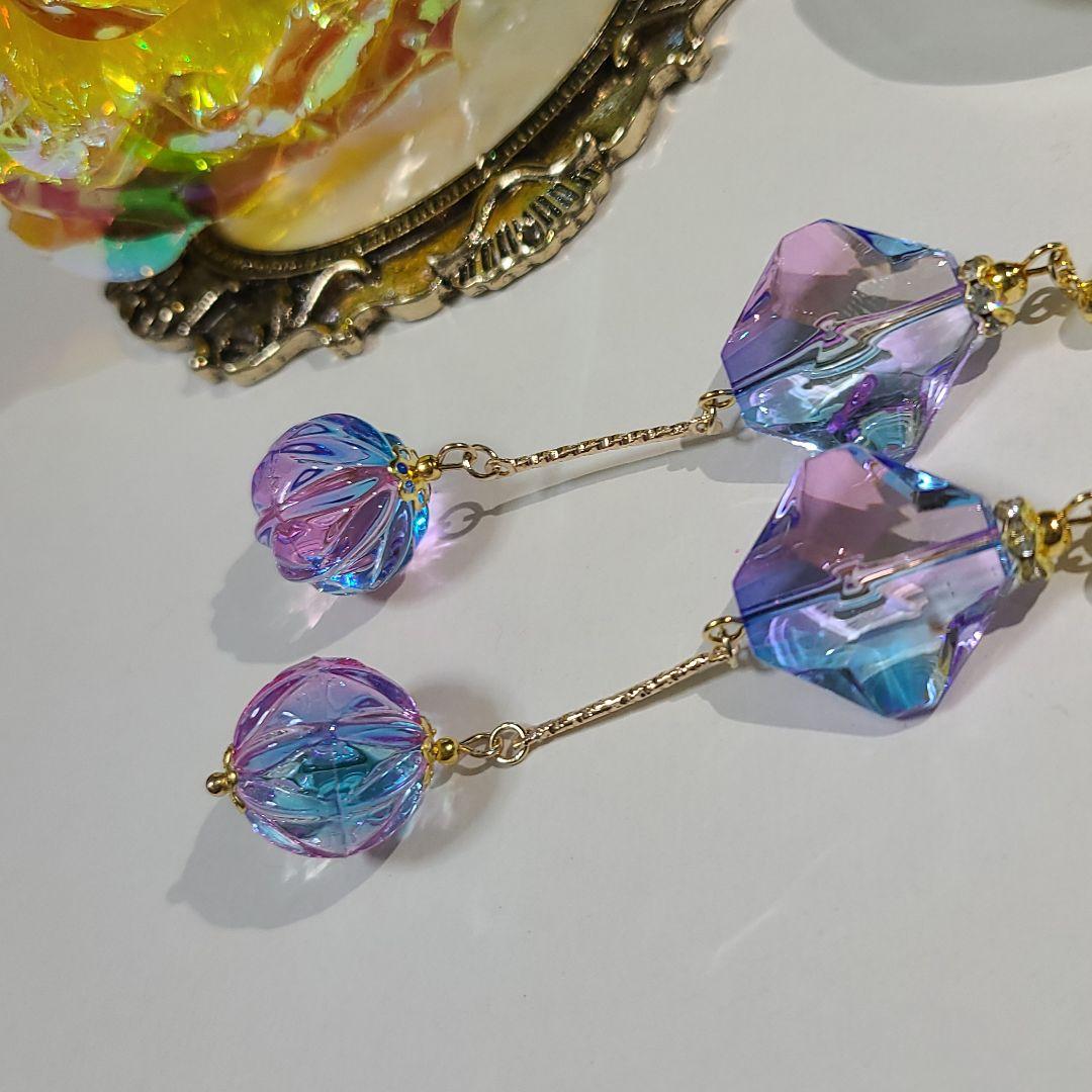ハンドメイドピアス1598