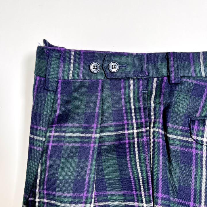 がなくなれ 超希少 チェック ワイド ダブル 深緑 7oEfC-m79768828244 ディオール Dior ツータックパンツ ⊍よってもサ