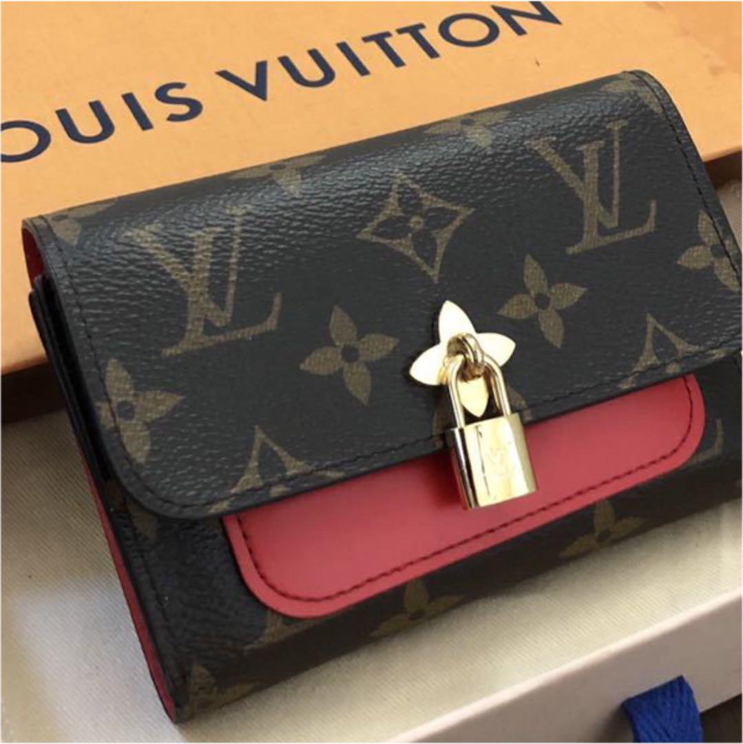 お買い得人気SALE Louis ポルトフォイユ フラワーコンパクト vhSys-m79770024183 vuitton 得価