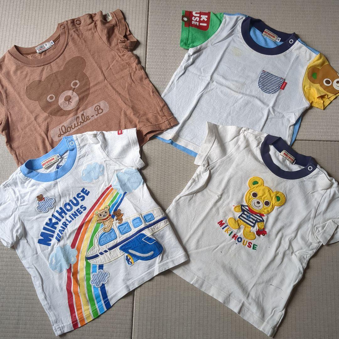 ミキハウス mikihouse Tシャツおまとめ 4枚セット 80 - メルカリ
