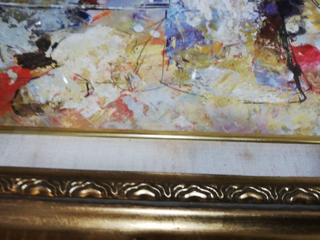 池田秀郎,油絵「静物」,F型8号,豪華額装,1点物