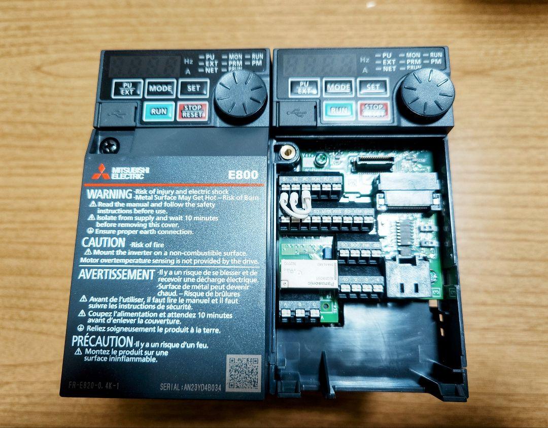三菱電機 FR-E820-0.4K-1