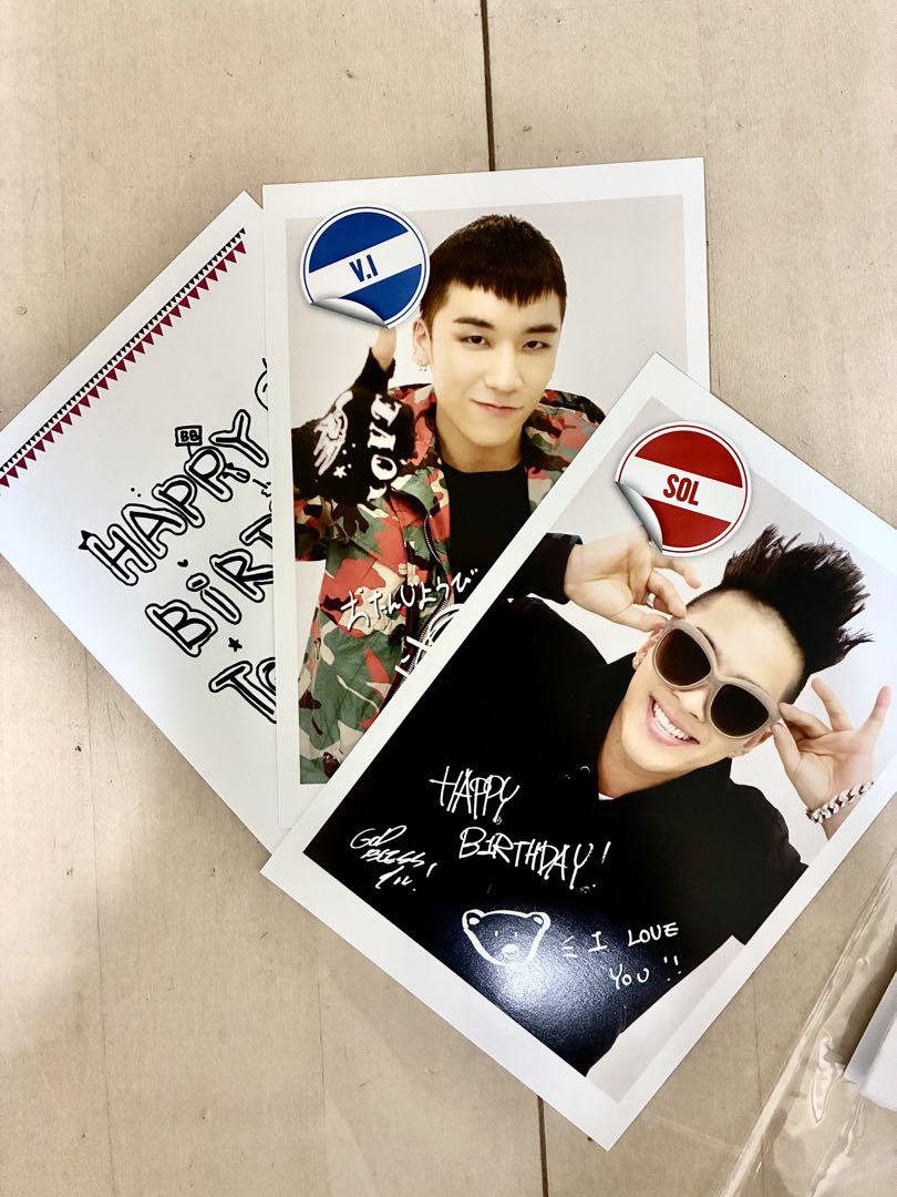 BIGBANG FC限定バースデーカードセット