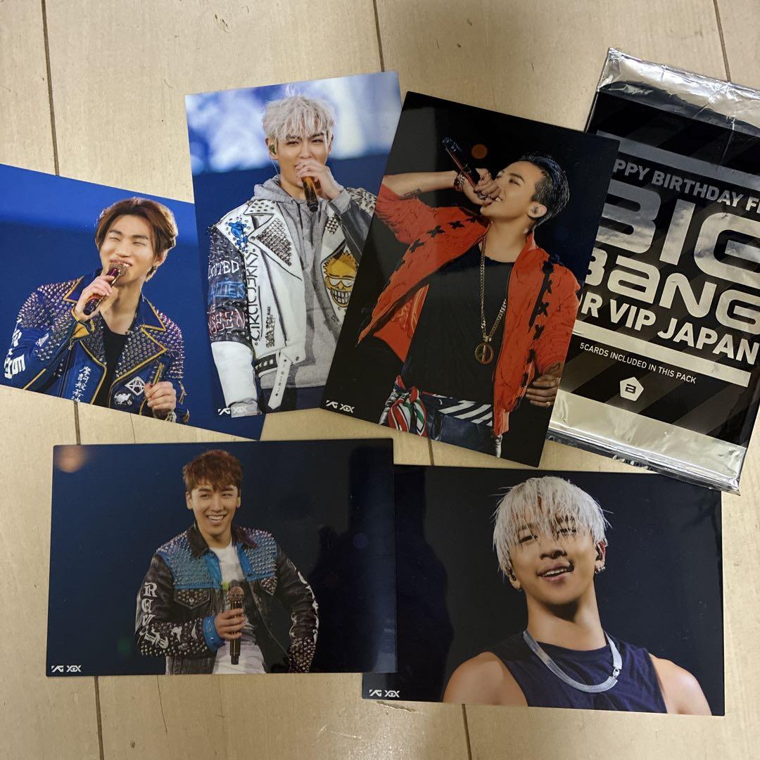 BIGBANG FC限定バースデーカードセット