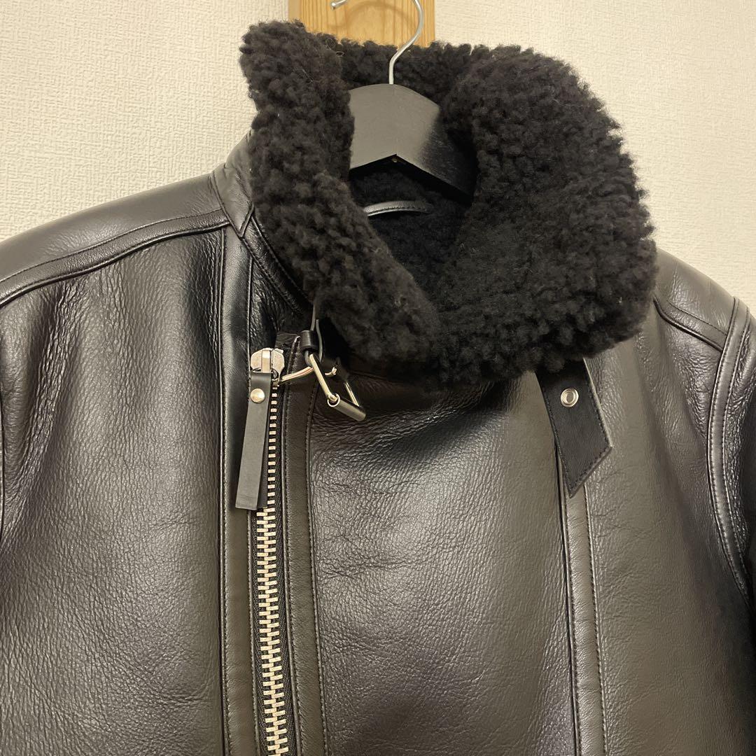 OLIVIERI ムートン レザージャケット B-3
