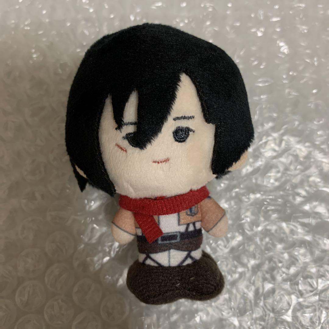 進撃の巨人　キノコス ミカサ ミニ　マスコット b-1進撃の巨人 キノコス ミニ マスコット ぬいぐるみ ミカサ
