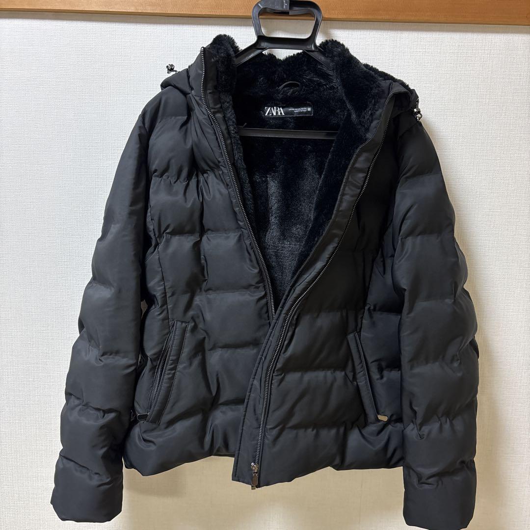 ZARA ダウンジャケット Mサイズ ZARA ダウンジャケット ブラック XXLサイズ - メルカリ