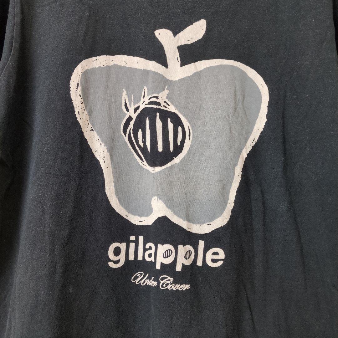 アンダーカバー Undercover りんご gilapple Tシャツ 黒 L