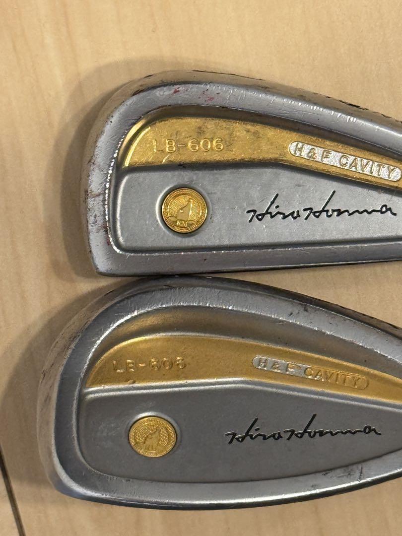 超希少　K24 24金　HONMA ホンマ　LB-606 アイアン　2本