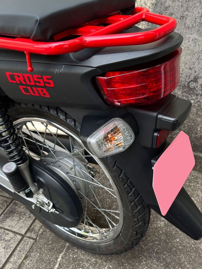 福岡 自賠付 タイヤ新品 ホンダ CC110 クロスカブ 110 レッド 福岡 自賠付 タイヤ新品 ホンダ CC110 クロスカブ 110 レッド